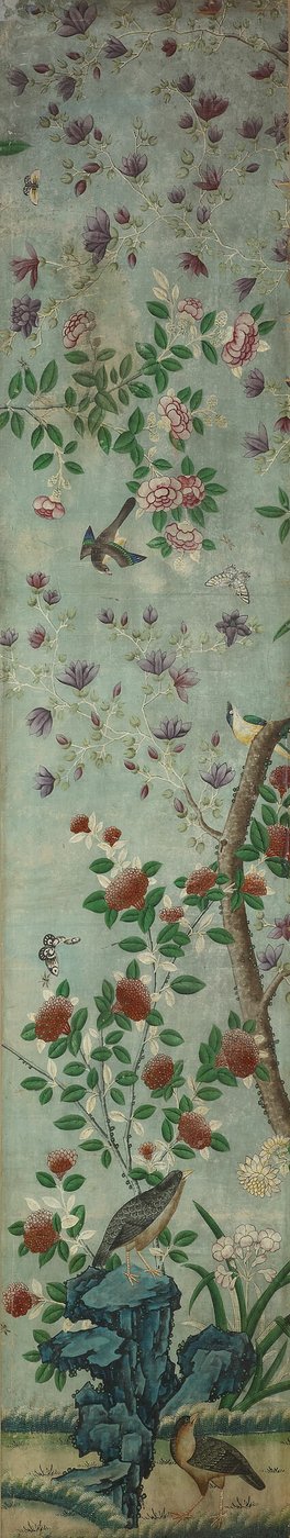 Wall Panel: Birds and Flowers by Unknown artist