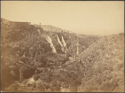 Waterfalls, Tivoli by Unknown artist