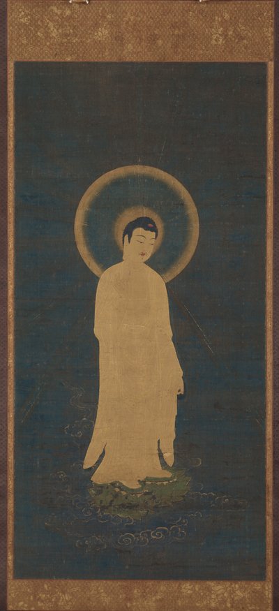Welcoming Descent of Amida Buddha (Raigō) by Unknown artist