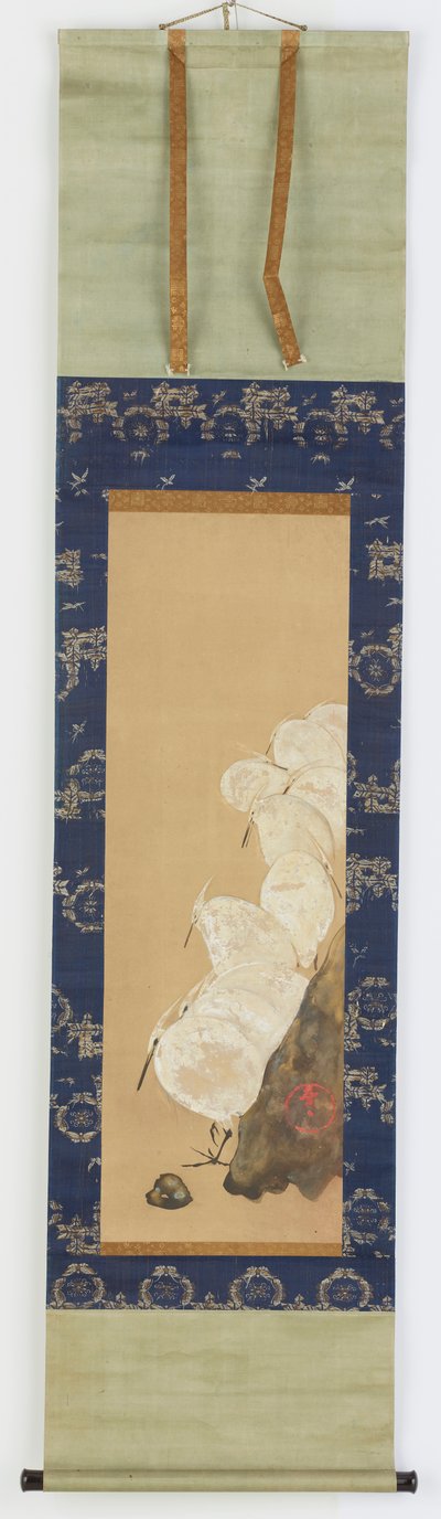 White Herons by Unknown artist