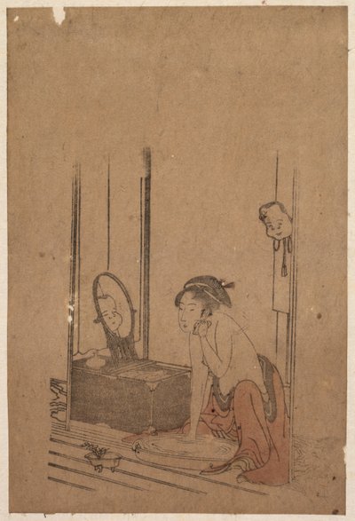 Woman Bathing by Unknown artist