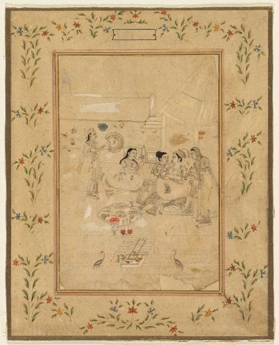 Women Playing at Cross-Dressing by Unknown artist