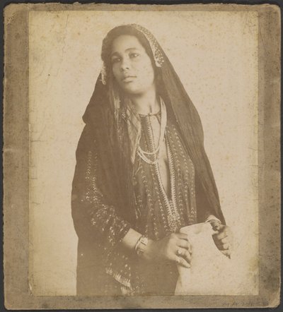 Young Woman with Veil by Unknown artist