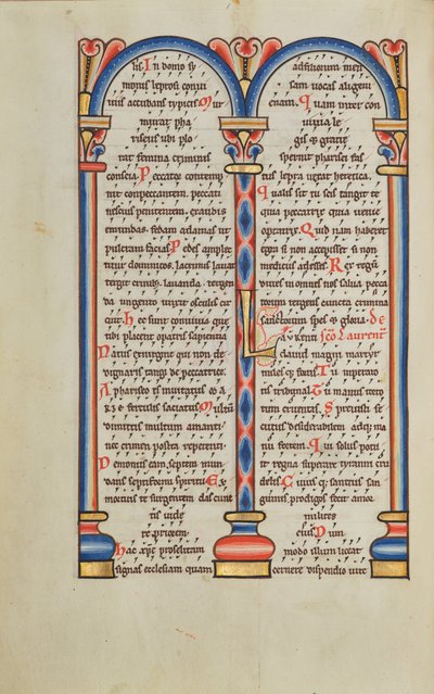 Decorated Text Page by Unknown artist/maker