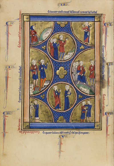 Scenes from the Lives of Jacob by Unknown artist/maker
