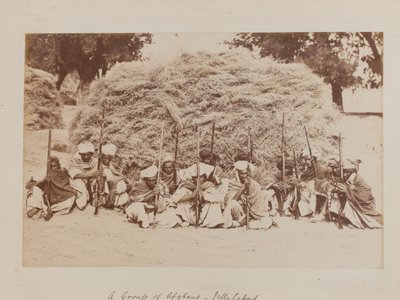 Afghan men, Jalalabad by Unknown photographer