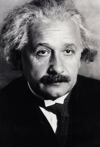 Albert Einstein by Unknown photographer