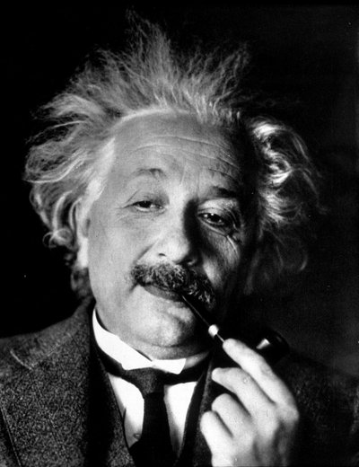 Albert Einstein by Unknown photographer