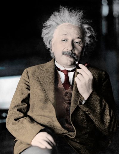Albert Einstein by Unknown photographer