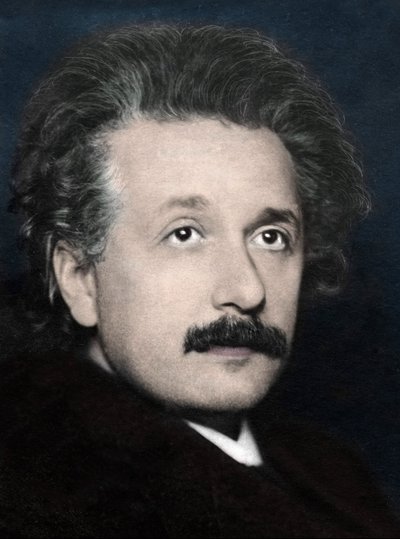 Albert Einstein by Unknown photographer