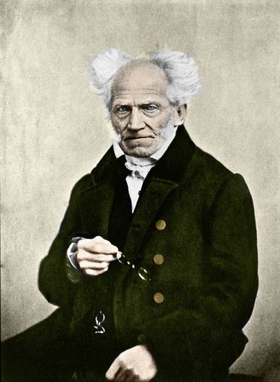 Arthur Schopenhauer (1788-1860), German philosopher. by Unknown photographer