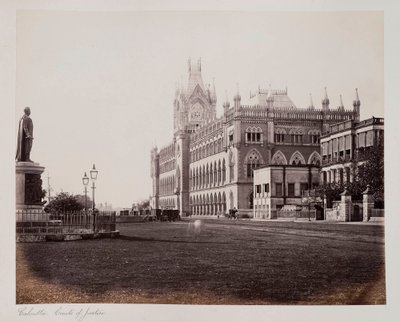 Calcutta Courts of Justice, c.1885 by Unknown photographer