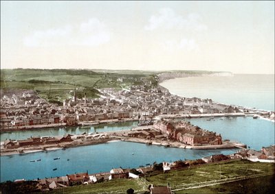 Fécamp and its cliffs by Unknown photographer