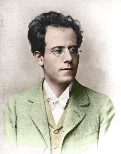 Gustav Mahler (1860 - 1911). by Unknown photographer