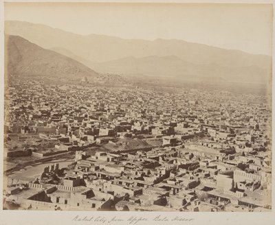 Kabul City, 1880 by Unknown