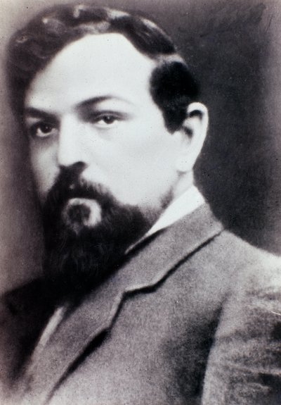 Portrait of Claude Debussy by Unknown photographer