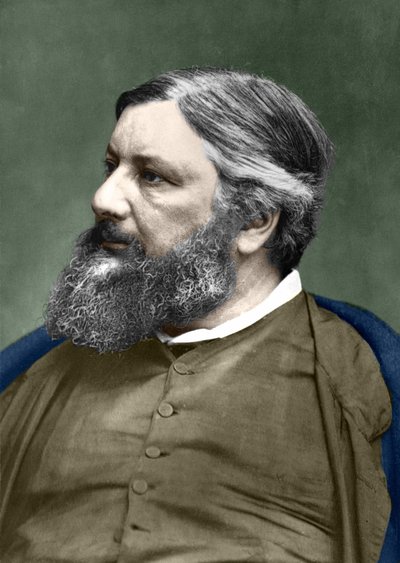 Portrait of Gustave Courbet by Unknown photographer