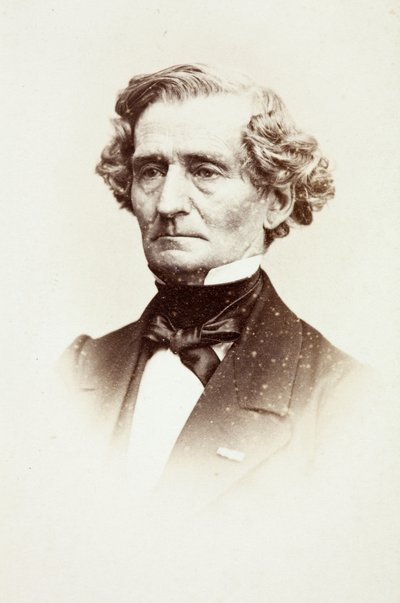 Portrait of Hector Berlioz by Unknown photographer
