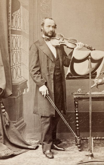 Portrait of Henri Vieuxtemps by Unknown photographer