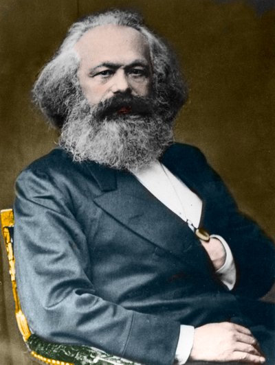 Portrait of Karl Marx by Unknown photographer