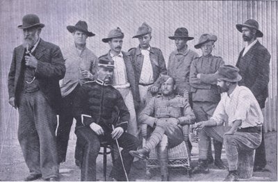 Prisoners in Pietersburg Gaol, Christmas by Unknown photographer
