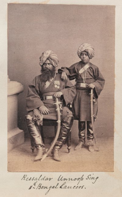 Rissaldar Unoop Singh by Unknown photographer