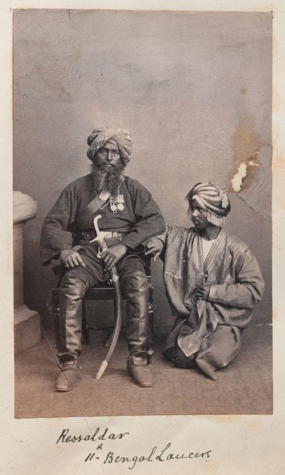 Rissaldar of the 11th Bengal Lancers by Unknown photographer