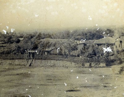 Saigon Post Building c. 1863 by Unknown photographer