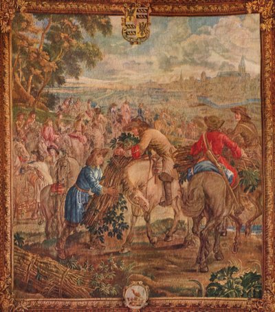 The Burning of Lille by Urbanus Leyniers