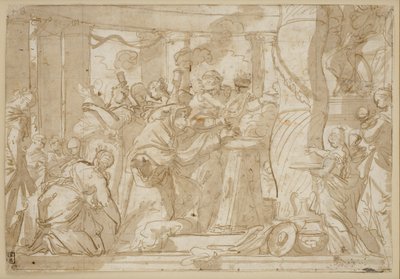 The Idolatry of Solomon by Valentin Lefèvre
