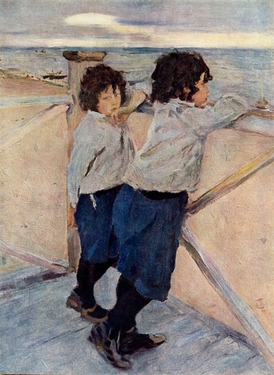 Children by Valentin Aleksandrovich Serov