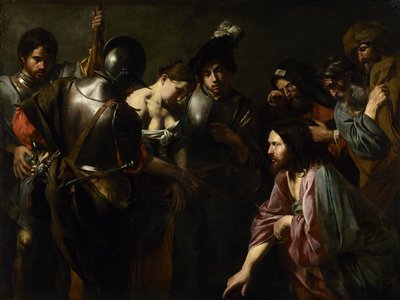 Christ and the Adulteress by Valentin de Boulogne