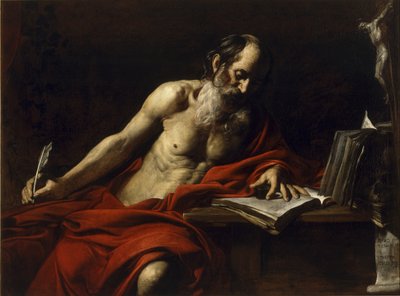 St Jerome by Valentin de Boulogne