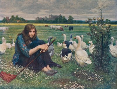 The Goose Girl, c1878, c1915 by Valentine Cameron Prinsep