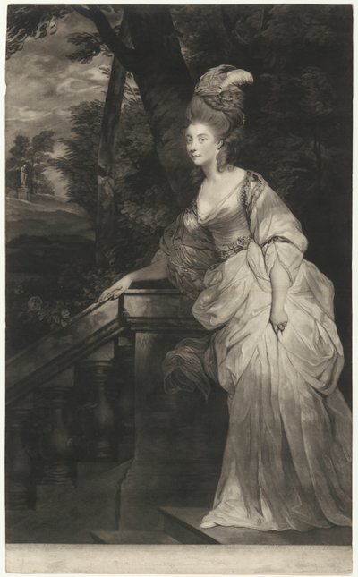 Georgiana, Duchess of Devonshire by Valentine Green