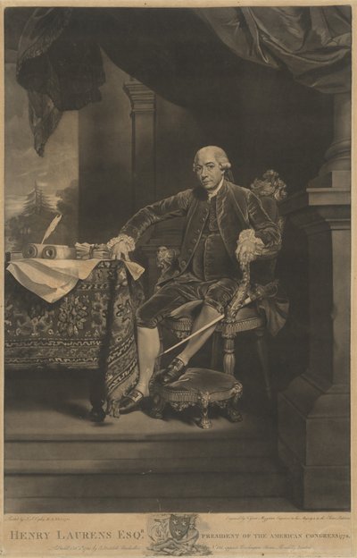 Henry Laurens by Valentine Green