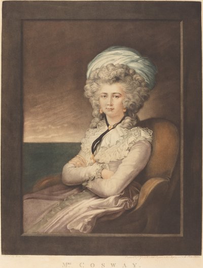 Maria Cecilia Louisa Cosway by Valentine Green