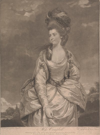 Miss Sarah Campbell by Valentine Green