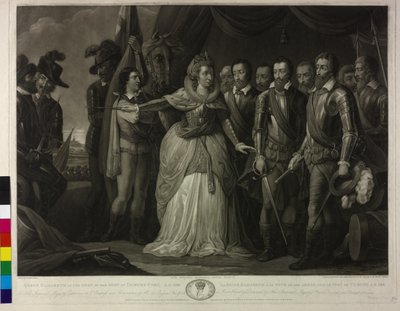 Queen of England Elizabeth I by Valentine Green