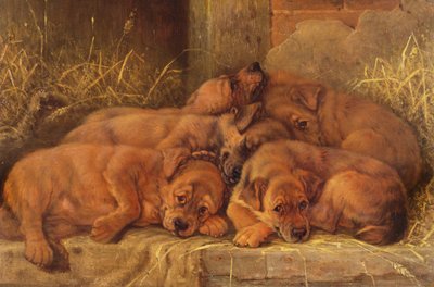 Puppy Love by Valentine Thomas Garland