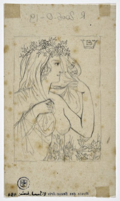 Woman Profile by Valère Bernard