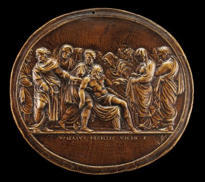 The Entombment, 1525 or after by Valerio Belli