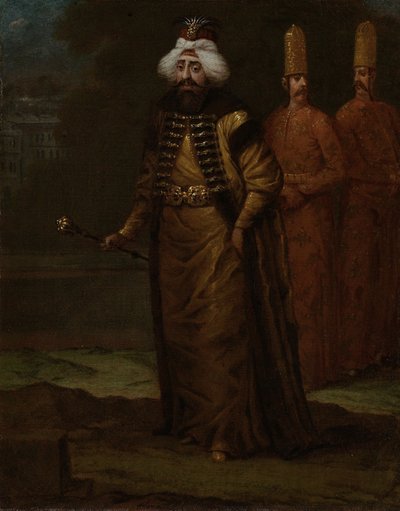 Sultan Ahmed III 1673-1736 by Vanmour