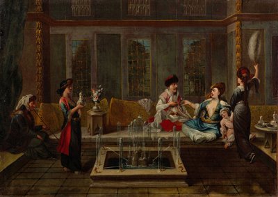 The Conversation, 1730s by Vanmour
