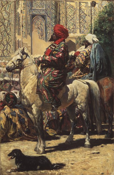 A Horseman in Samarkand, 1872 by Vasili Vasilievich Vereshchagin