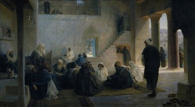 Christ among the Doctors by Vasilij Dmitrievich Polenov