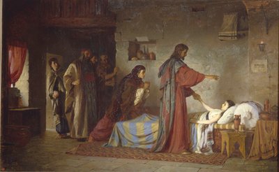 Raising of Jairus Daughter by Vasilij Dmitrievich Polenov