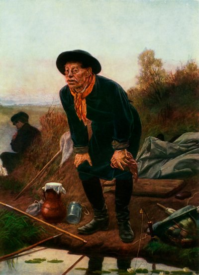 The Fisherman by Vasily Perov