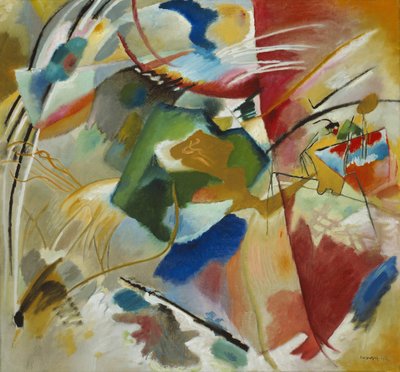 Painting with Green Center, 1913 by Wassily Kandinsky