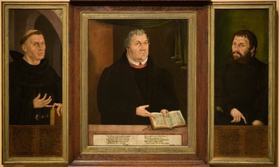 The Luther Shrine, triptych by Veit Thiem